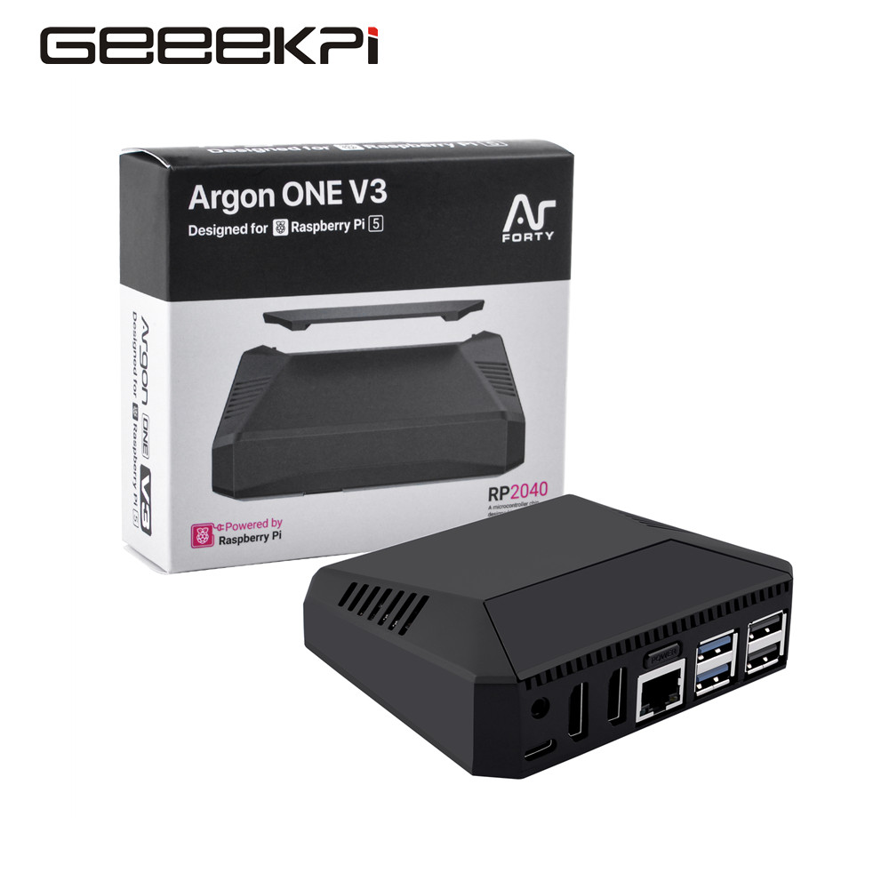 Argon One V3 M.2 Nvme Case - Custodia in alluminio Argon ONE V3