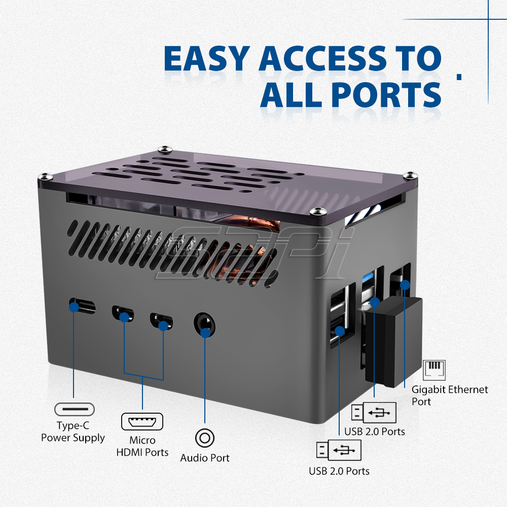 Custodia Raspberry Pi 4 da 52P - Argon One V3 M.2 Nvme Case recensione e prezzo